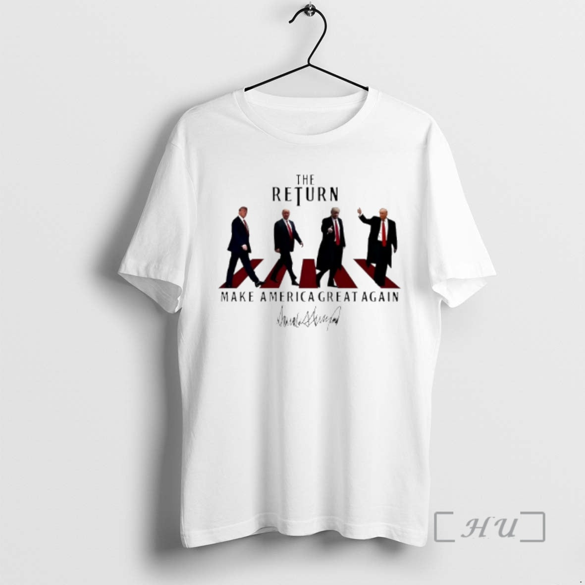 Trending Return Make America Great Again Abbey Road President Donald J Trump T-Shirts, Hoodie, Sweatshirt - T-Shirt, Sweatshirt, Hoodie