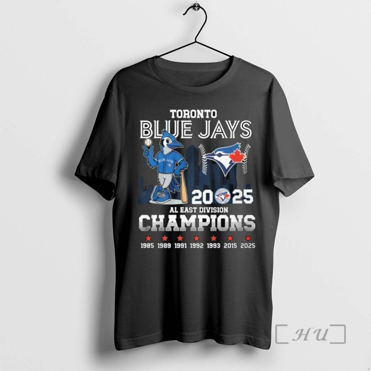 Trending Toronto Blue Jays Mascot 2025 Al East Division Champions 1985 2025 Long Sleve T-Shirts, Hoodie, Sweatshirt - T-Shirt, Sweatshirt, Hoodie