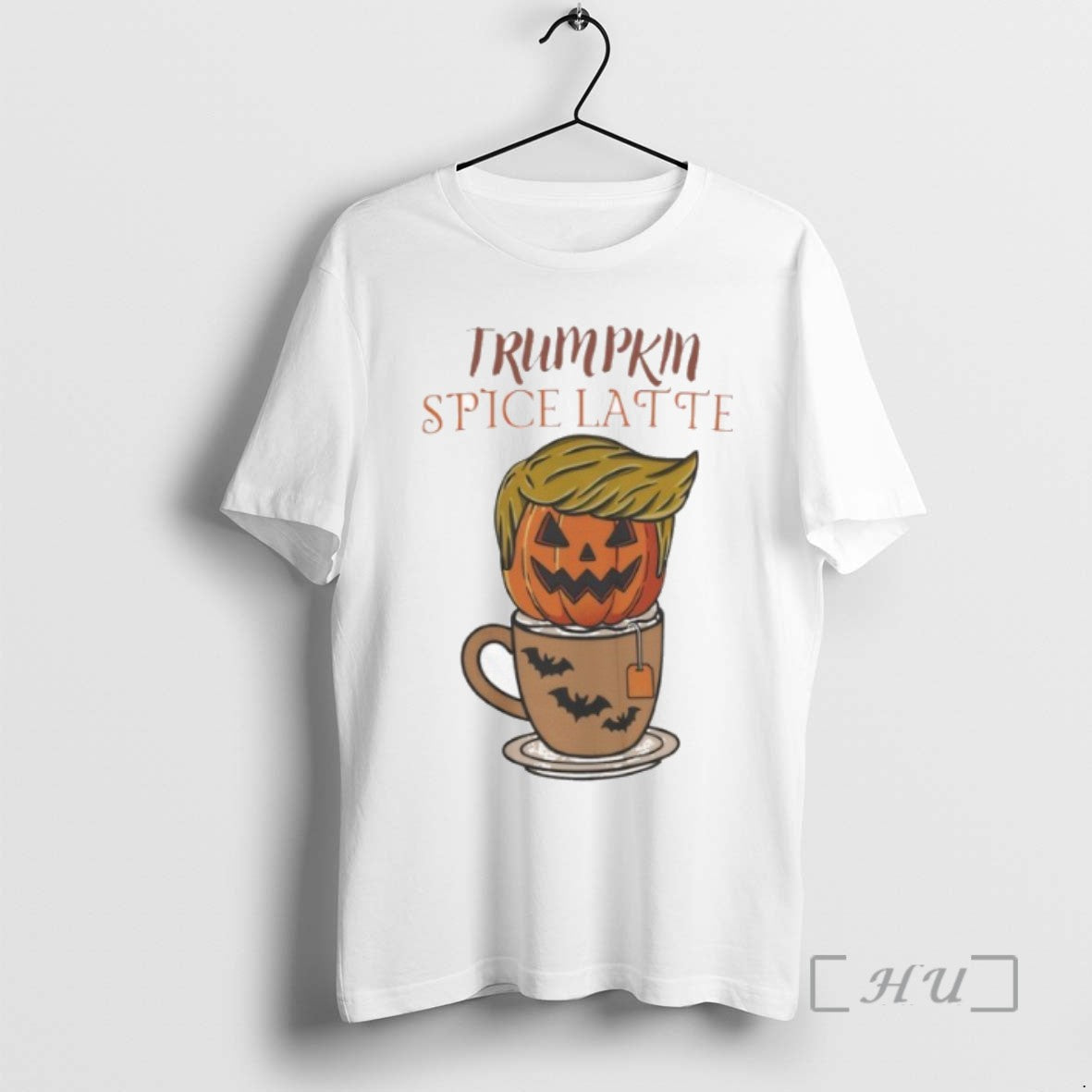 Trending Trump Halloween Coffee Trumpkin Spice Latte Funny T-Shirts, Hoodie, Sweatshirt - T-Shirt, Sweatshirt, Hoodie