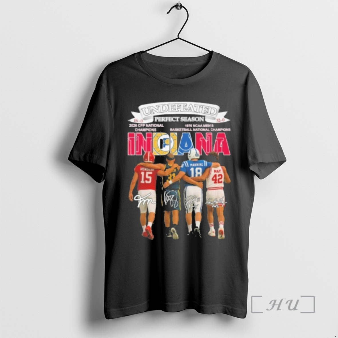 Trending Undefeated Perfect Season Indiana Player Signature T-Shirts, Hoodie, Sweatshirt - T-Shirt, Sweatshirt, Hoodie
