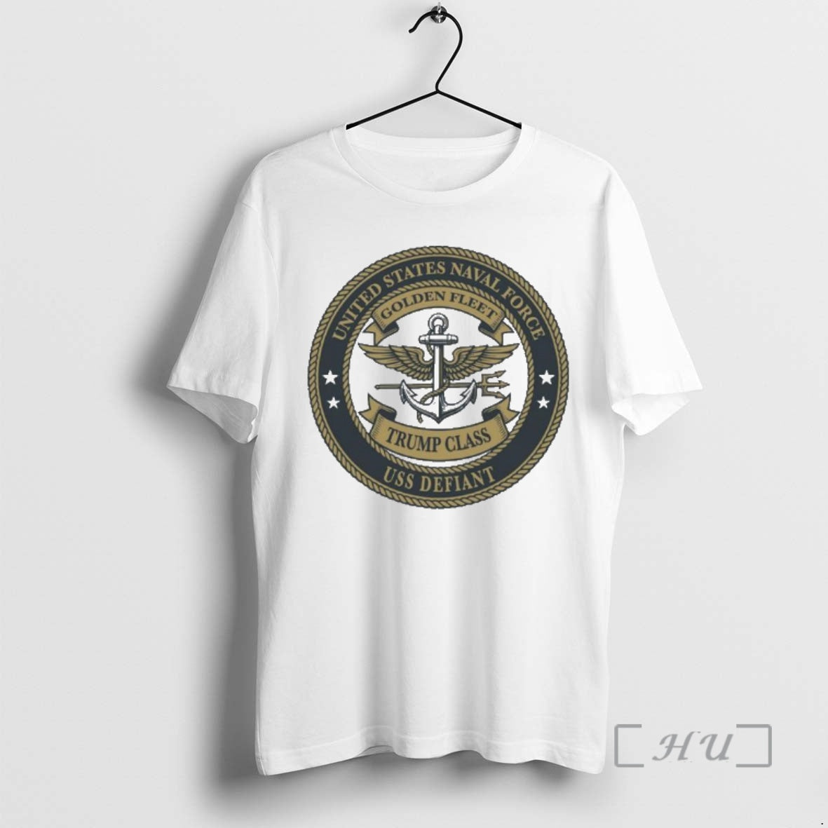 Trending United States Naval Force Uss Defiant Golden Fleet Trump Class T-Shirts, Hoodie, Sweatshirt - T-Shirt, Sweatshirt, Hoodie