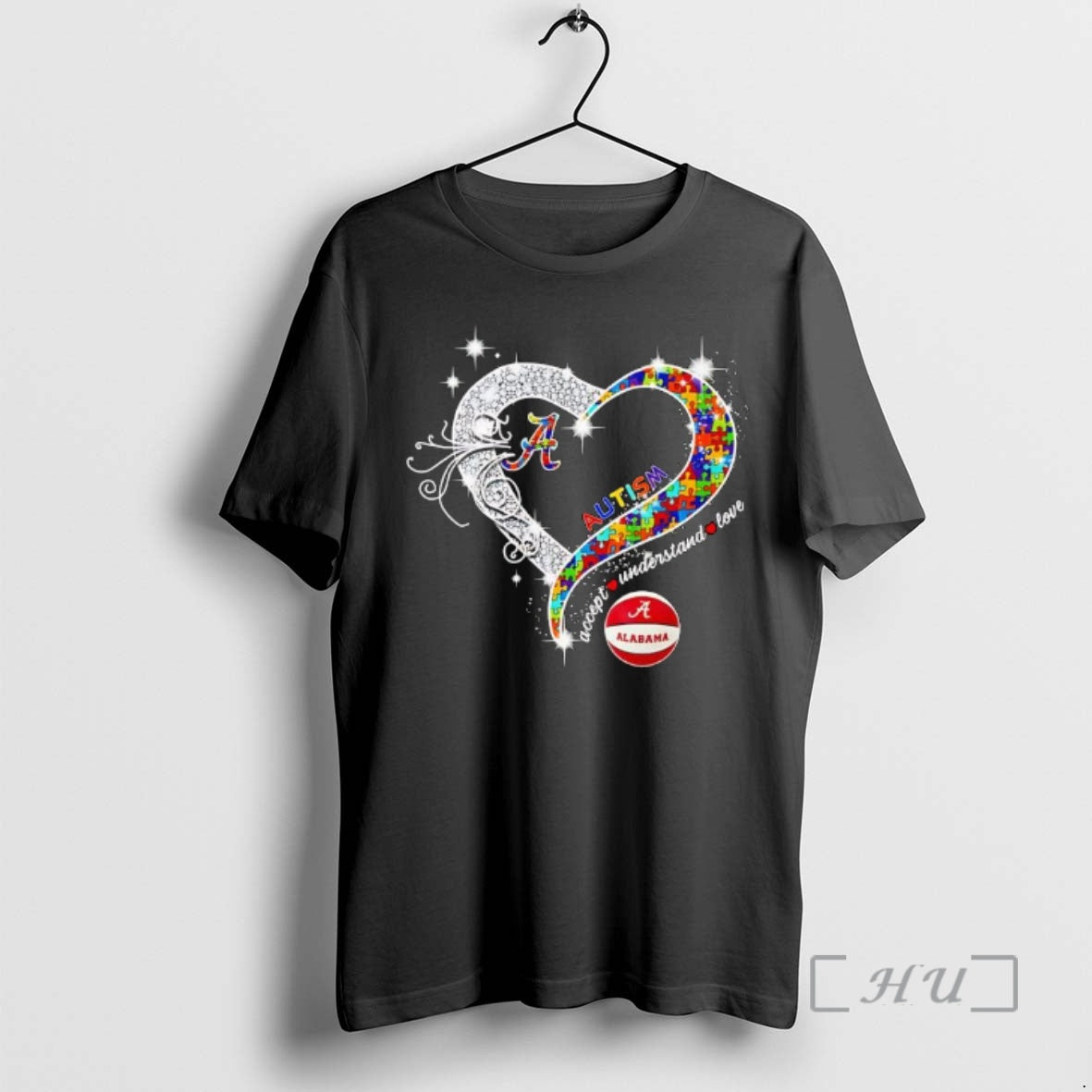 Trending University Alabama Autism Awareness Accept Understand Love T-Shirts, Hoodie, Sweatshirt - T-Shirt, Sweatshirt, Hoodie