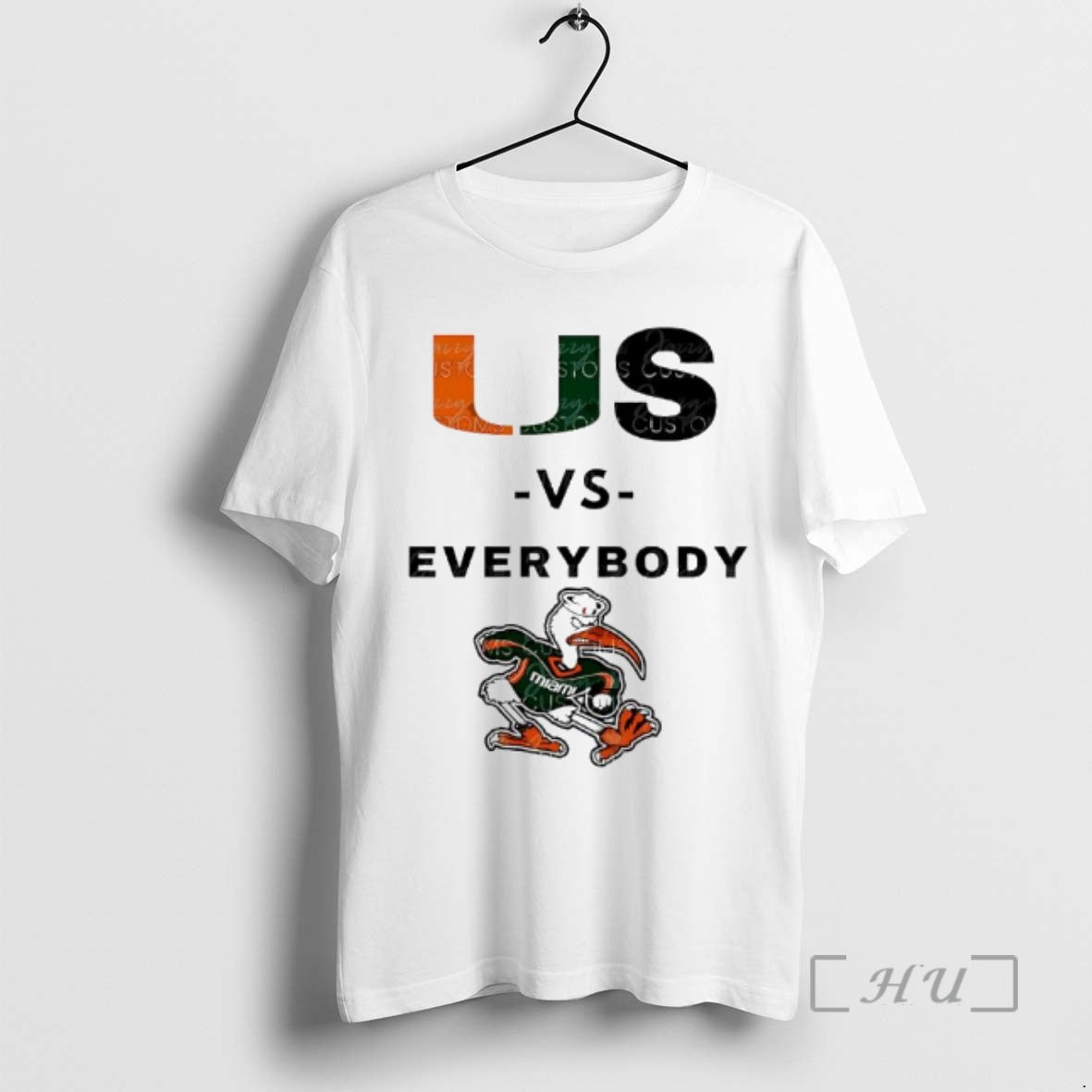 Trending University Miami Football Us Vs Everybody T-Shirts, Hoodie, Sweatshirt - T-Shirt, Sweatshirt, Hoodie