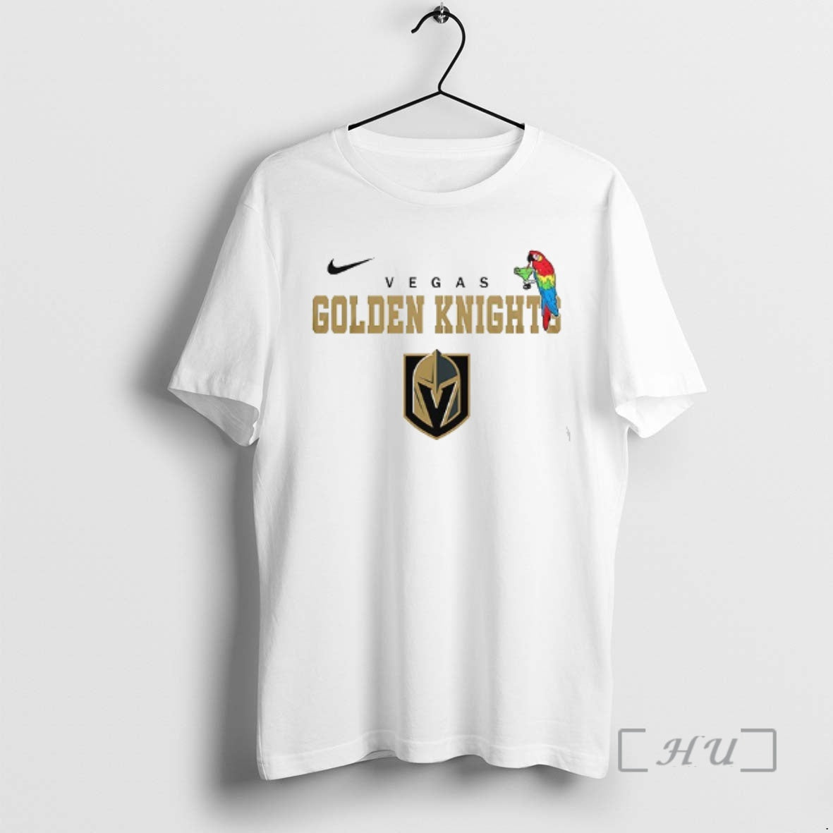 Trending Vegas Golden Knights X Jimmy Buffett Parrot Mascot Double Sided T-Shirts, Hoodie, Sweatshirt - T-Shirt, Sweatshirt, Hoodie