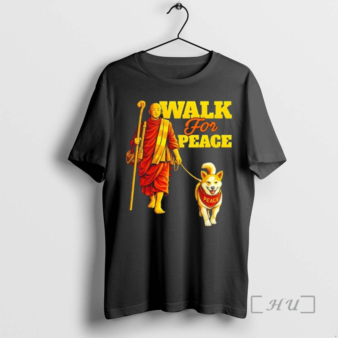 Trending Walk Peace Walking Monks Aloka Dog T-Shirts, Hoodie, Sweatshirt - T-Shirt, Sweatshirt, Hoodie