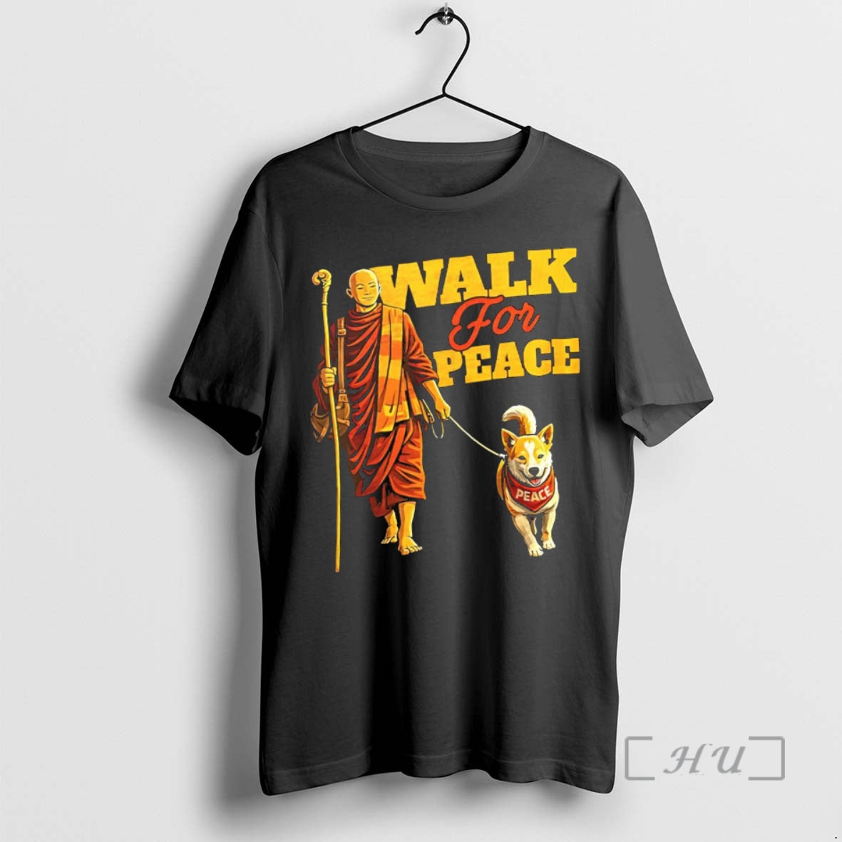 Trending Walk Peace Monks Aloka Dog Pilgrimage T-Shirts, Hoodie, Sweatshirt - T-Shirt, Sweatshirt, Hoodie