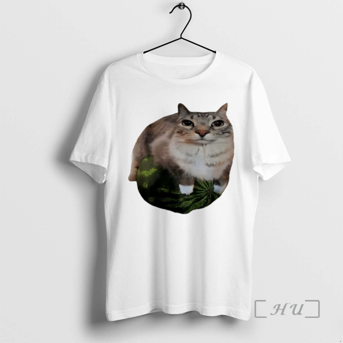Trending Watermelon Cat Silly Meme T-Shirts, Hoodie, Sweatshirt - T-Shirt, Sweatshirt, Hoodie