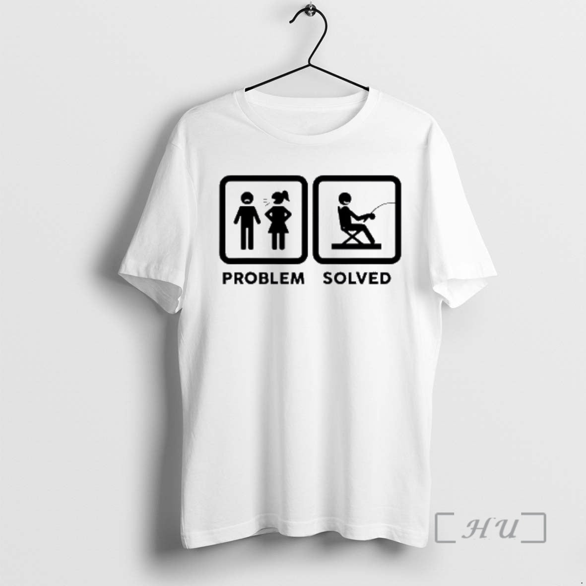Trending Wife Problem Solved Funny Fishing Lover T-Shirts, Hoodie, Sweatshirt - T-Shirt, Sweatshirt, Hoodie
