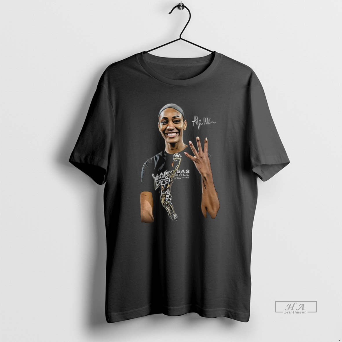 Aja Wilson Las Vegas Aces Wnba Basketball 2025 Signature T-Shirts, Hoodie, Sweatshirt - T-Shirt, Sweatshirt, Hoodie