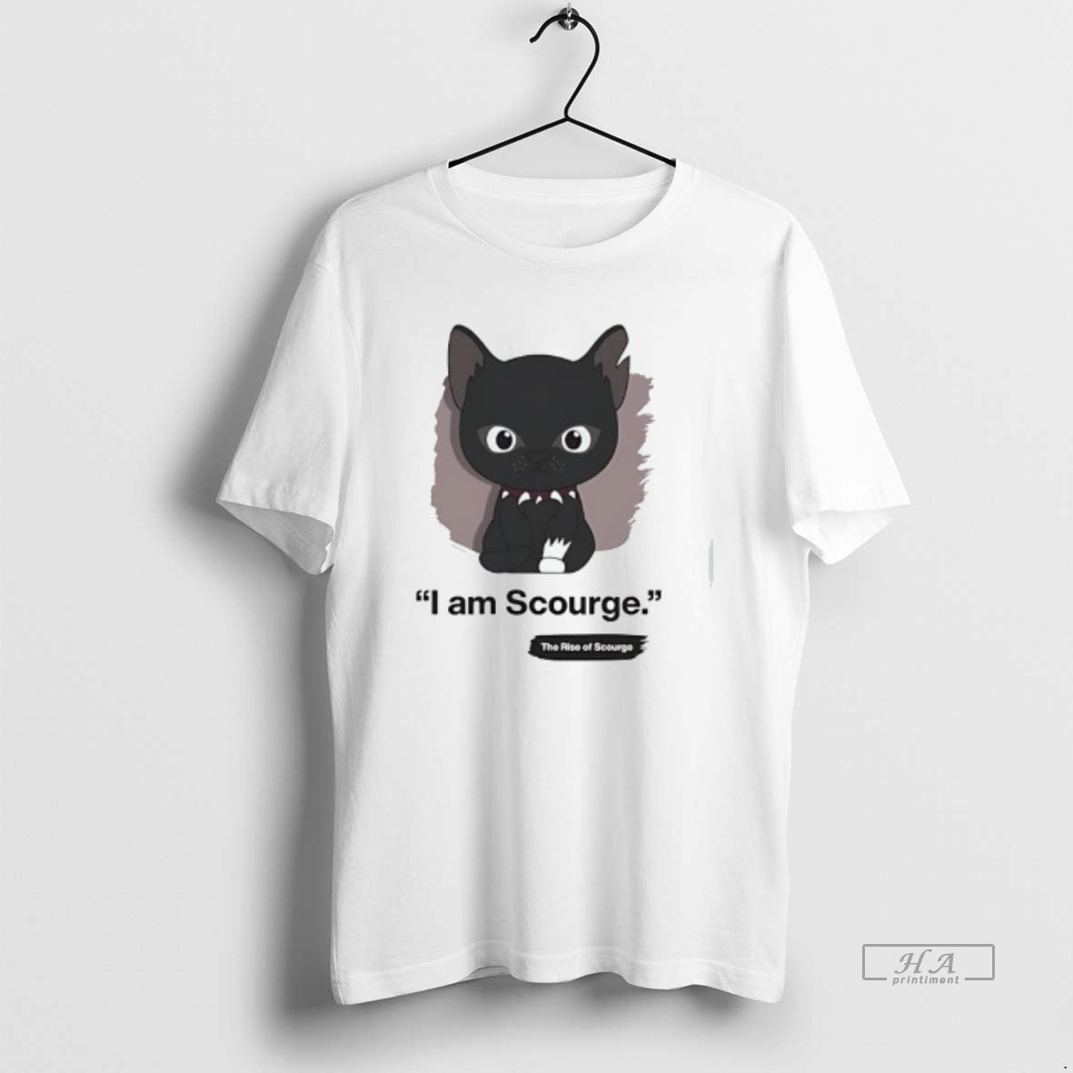 Black Cat I Am Scourge Rise Scourge T-Shirts, Hoodie, Sweatshirt - T-Shirt, Sweatshirt, Hoodie
