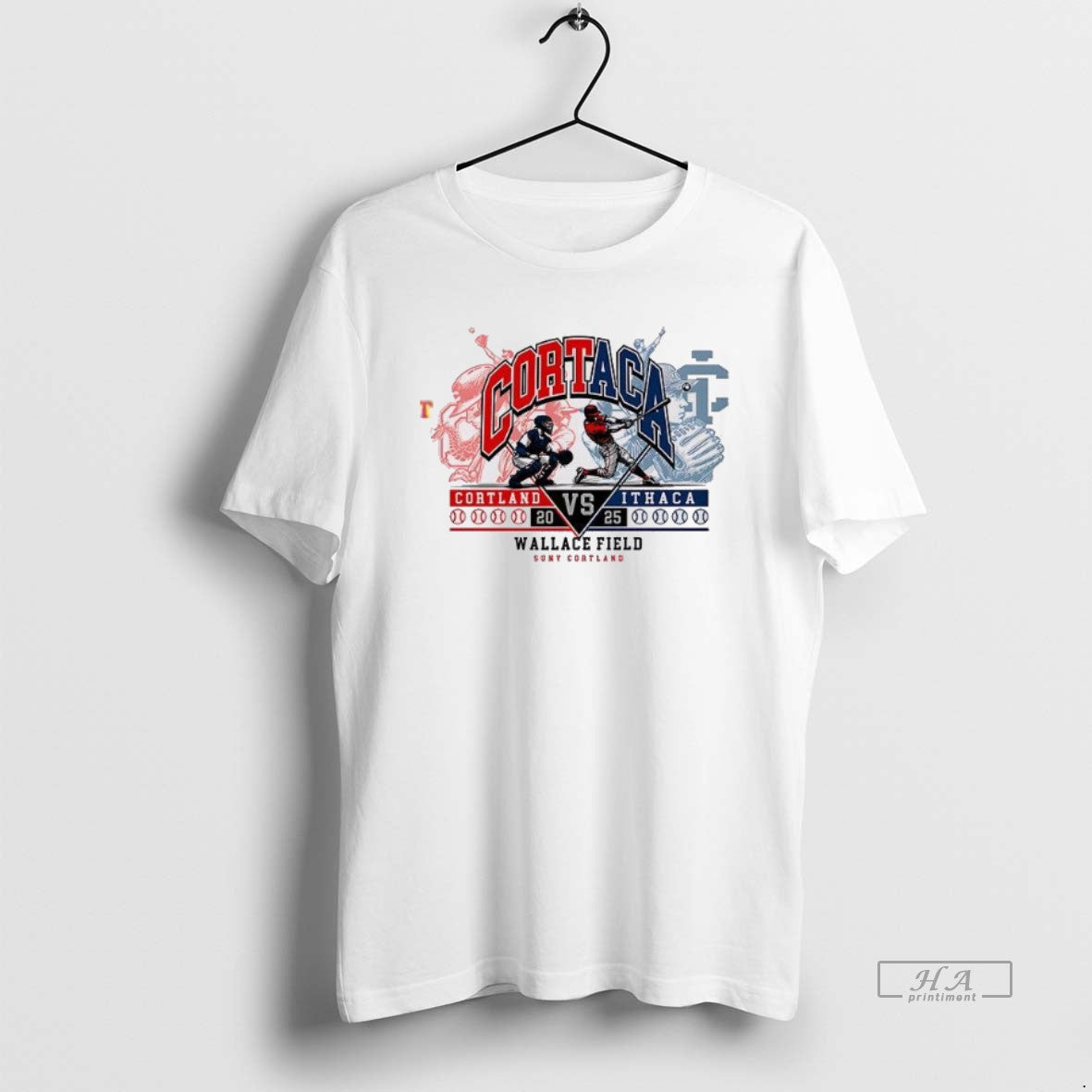 Cortland Vs Ithaca 2025 Wallace Field T-Shirts, Hoodie, Sweatshirt - T-Shirt, Sweatshirt, Hoodie