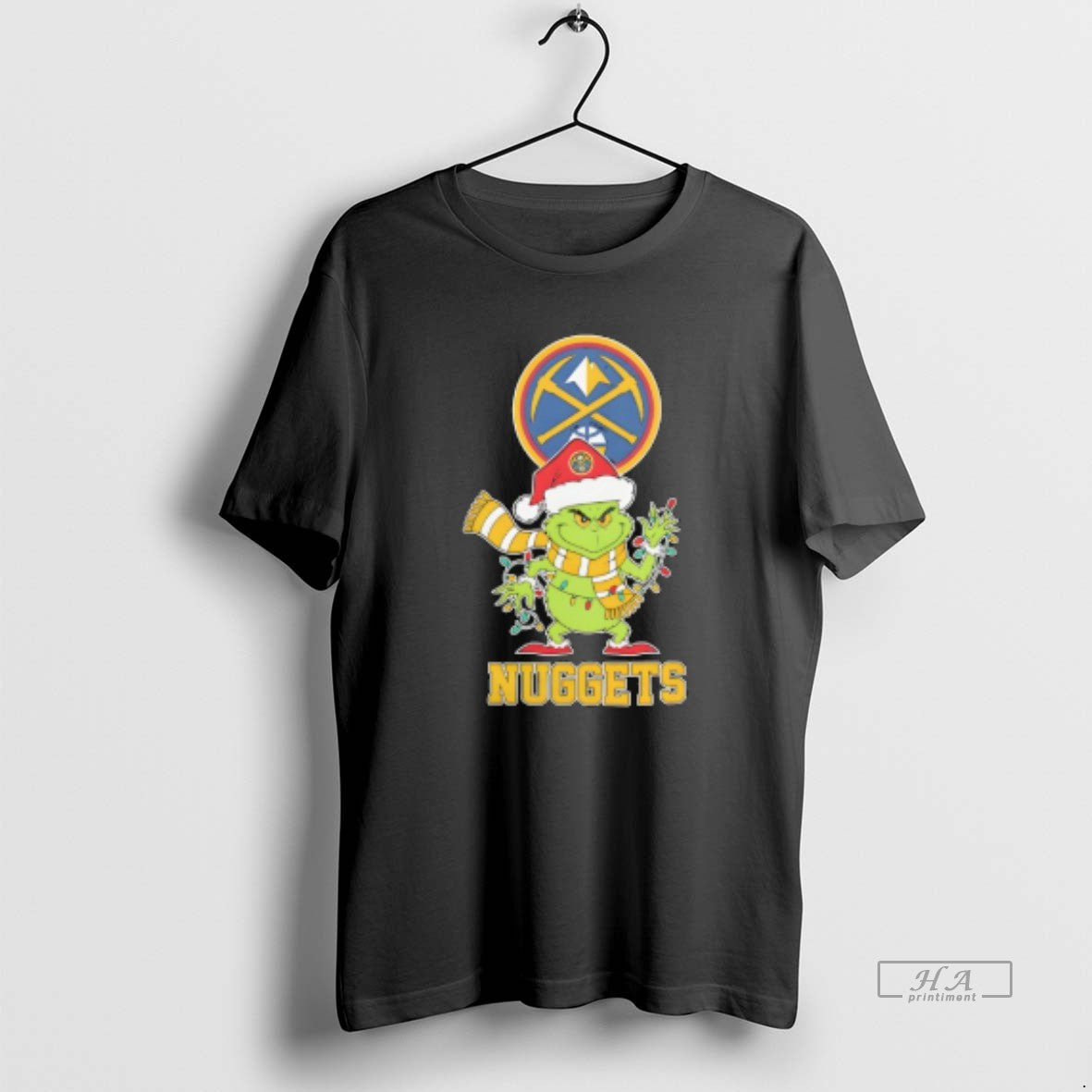 Denver Nuggets Grinch Santa T-Shirts, Hoodie, Sweatshirt - T-Shirt, Sweatshirt, Hoodie