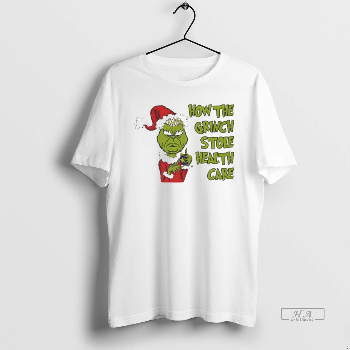Doug Ford Grinch Stole Healthcare White T-Shirts, Hoodie, Sweatshirt - T-Shirt, Sweatshirt, Hoodie