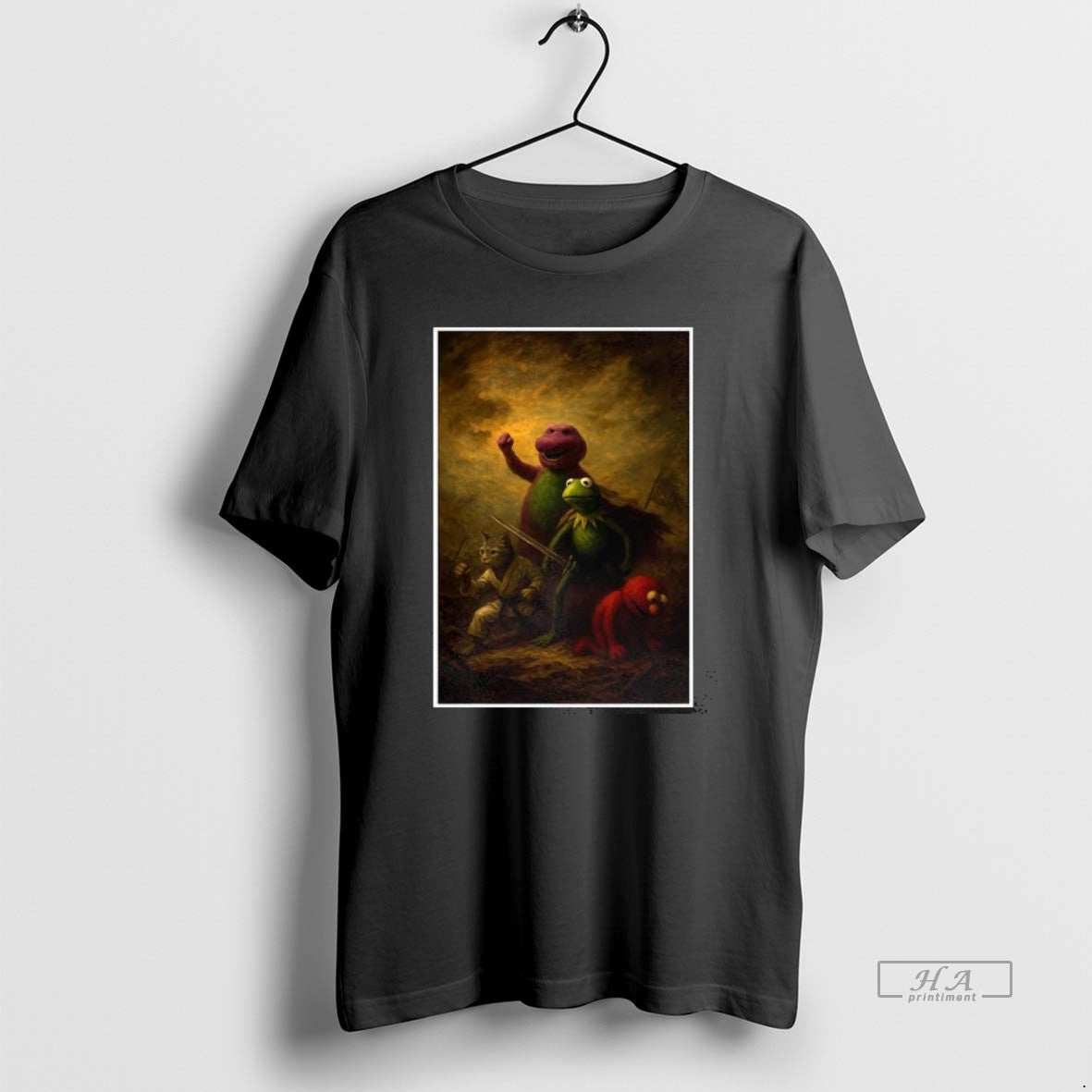 Elmo Kermit Frog Barney Cat T-Shirts, Hoodie, Sweatshirt - T-Shirt, Sweatshirt, Hoodie