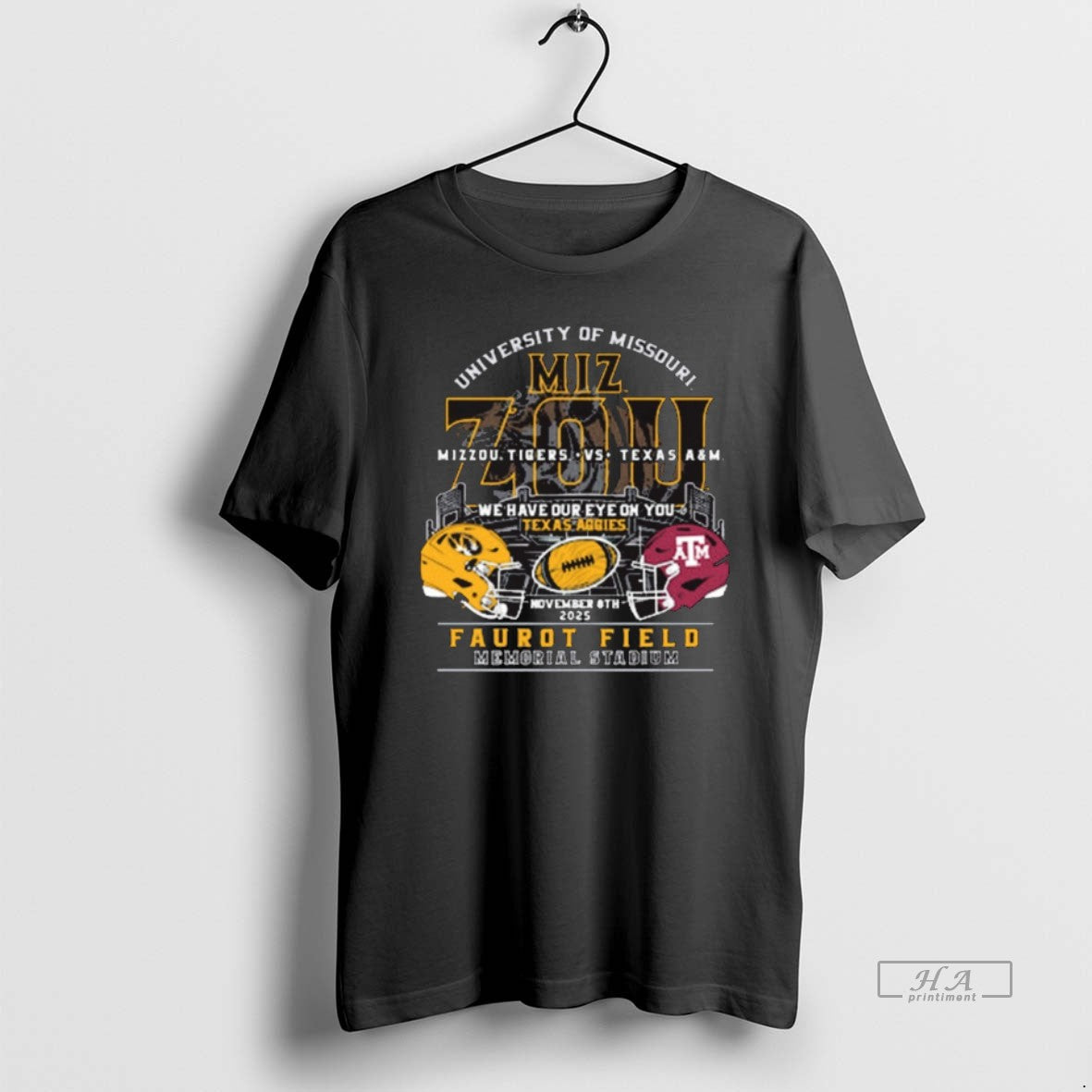 Game Day Mizzou Tigers Vs Texas Am Aggies Nov 8th 2025 Faurot Field Memorial T-Shirts, Hoodie, Sweatshirt - T-Shirt, Sweatshirt, Hoodie
