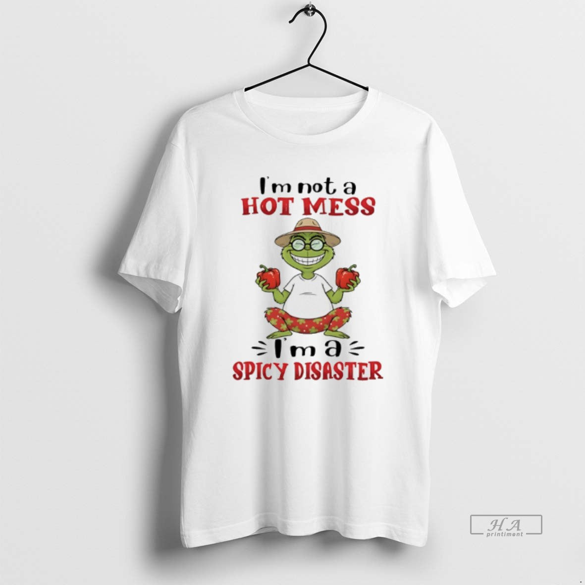 Grinch Im Not Hot Mess Im Spicy Disaster T-Shirts, Hoodie, Sweatshirt - T-Shirt, Sweatshirt, Hoodie