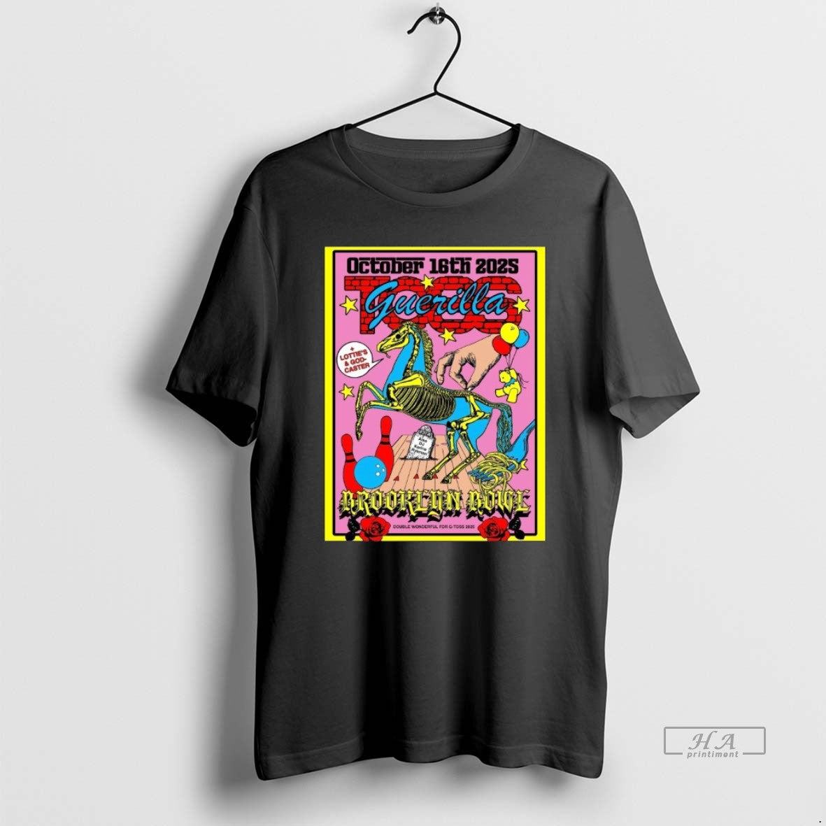 Guerilla Toss October 16 2025 Brooklyn Bowl Show T-Shirts, Hoodie, Sweatshirt - T-Shirt, Sweatshirt, Hoodie