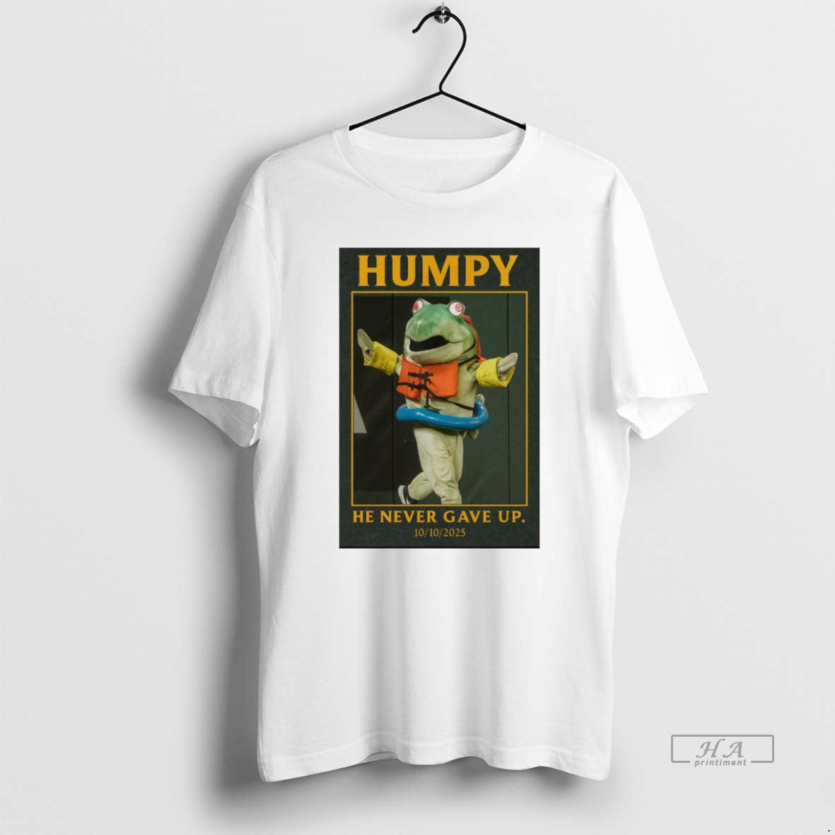 Humpy Salmon Seattle Mariners He Never Gave Up October 10 2025 T-Shirts, Hoodie, Sweatshirt - T-Shirt, Sweatshirt, Hoodie