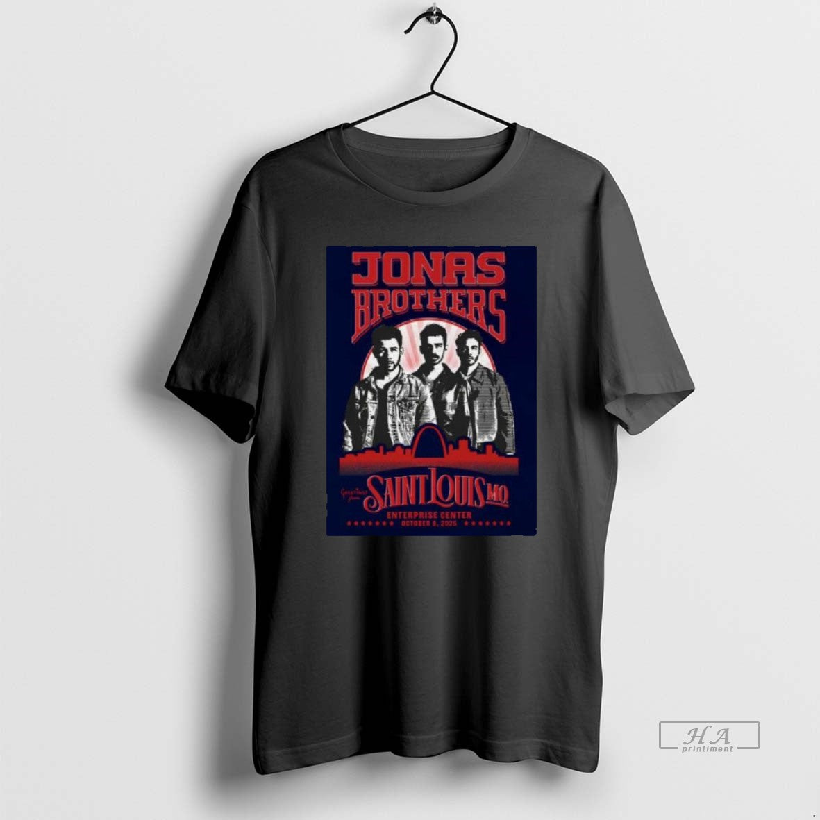 Jonas Brothers October 12 2025 Saint Louis Mo Long Sleve T-Shirts, Hoodie, Sweatshirt - T-Shirt, Sweatshirt, Hoodie