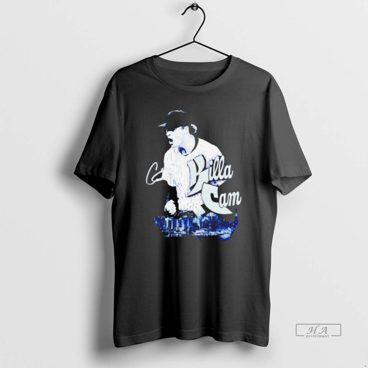 Killa Cam New York Yankees Cam Schlittler Signature Player City Skyline Blackshirt T-Shirts, Hoodie, Sweatshirt - T-Shirt, Sweatshirt, Hoodie