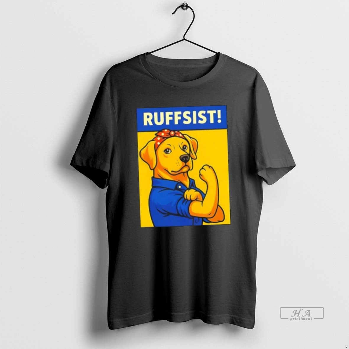 Labrador Dog Ruffsist Rosie Riverter T-Shirts, Hoodie, Sweatshirt - T-Shirt, Sweatshirt, Hoodie