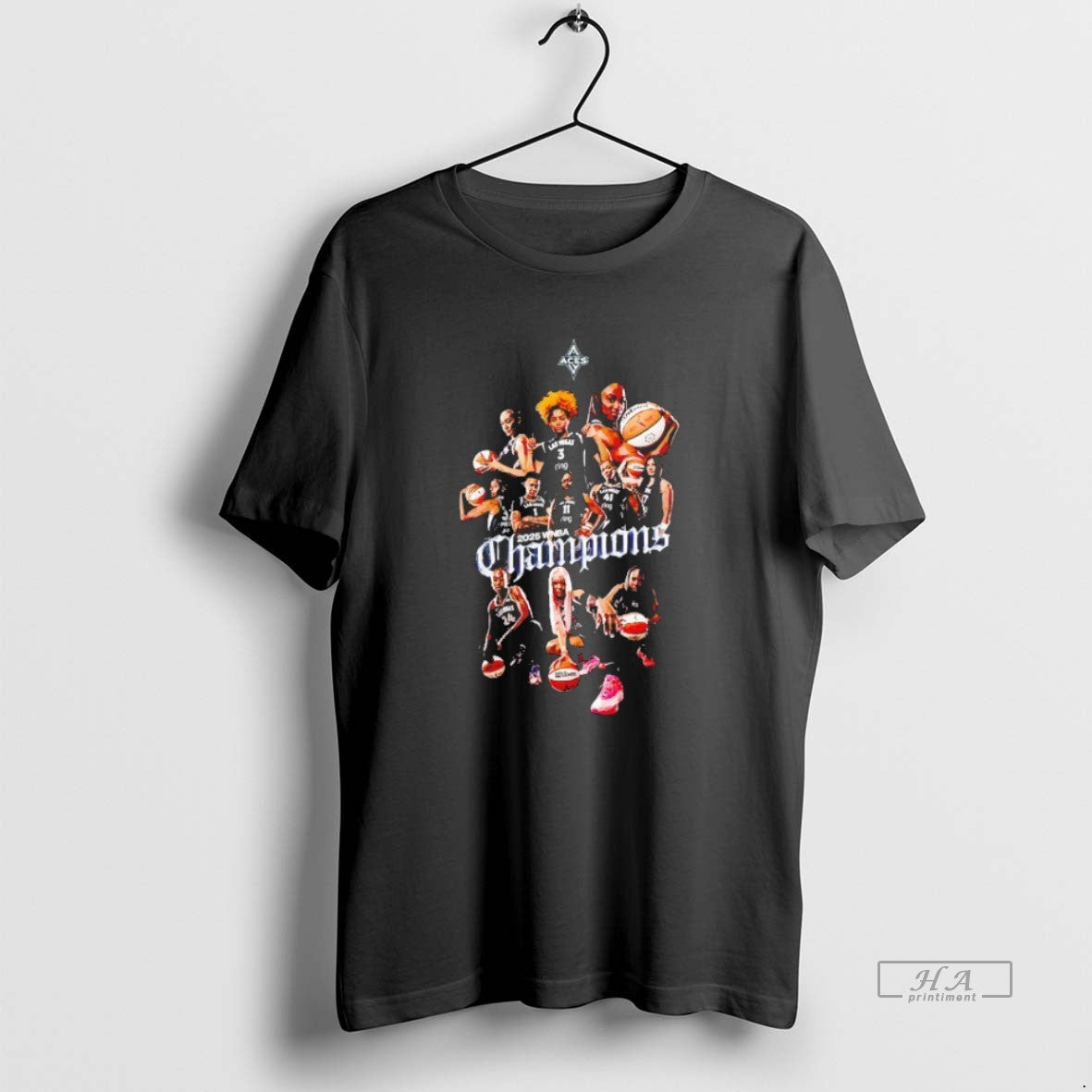 Las Vegas Aces 2025 Wnba Champions Players Blackshirt T-Shirts, Hoodie, Sweatshirt - T-Shirt, Sweatshirt, Hoodie