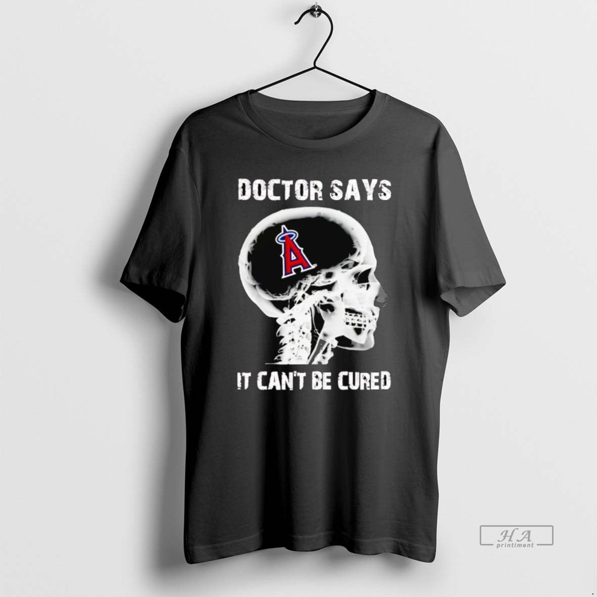 Los Angeles Angels Skull Doctor Says Cant Be Cured T-Shirts, Hoodie, Sweatshirt - T-Shirt, Sweatshirt, Hoodie