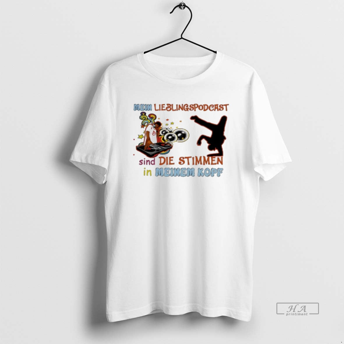 Mein Lieblingspodcast Sind Die Stimmen Meinem Kopf T-Shirts, Hoodie, Sweatshirt - T-Shirt, Sweatshirt, Hoodie