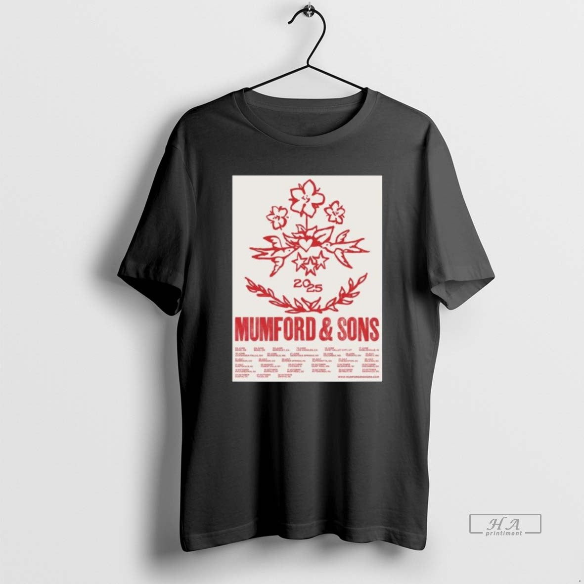 Mumford Sons Rushmere North America Tour 2025 Schedule Dates Long Sleve T-Shirts, Hoodie, Sweatshirt - T-Shirt, Sweatshirt, Hoodie