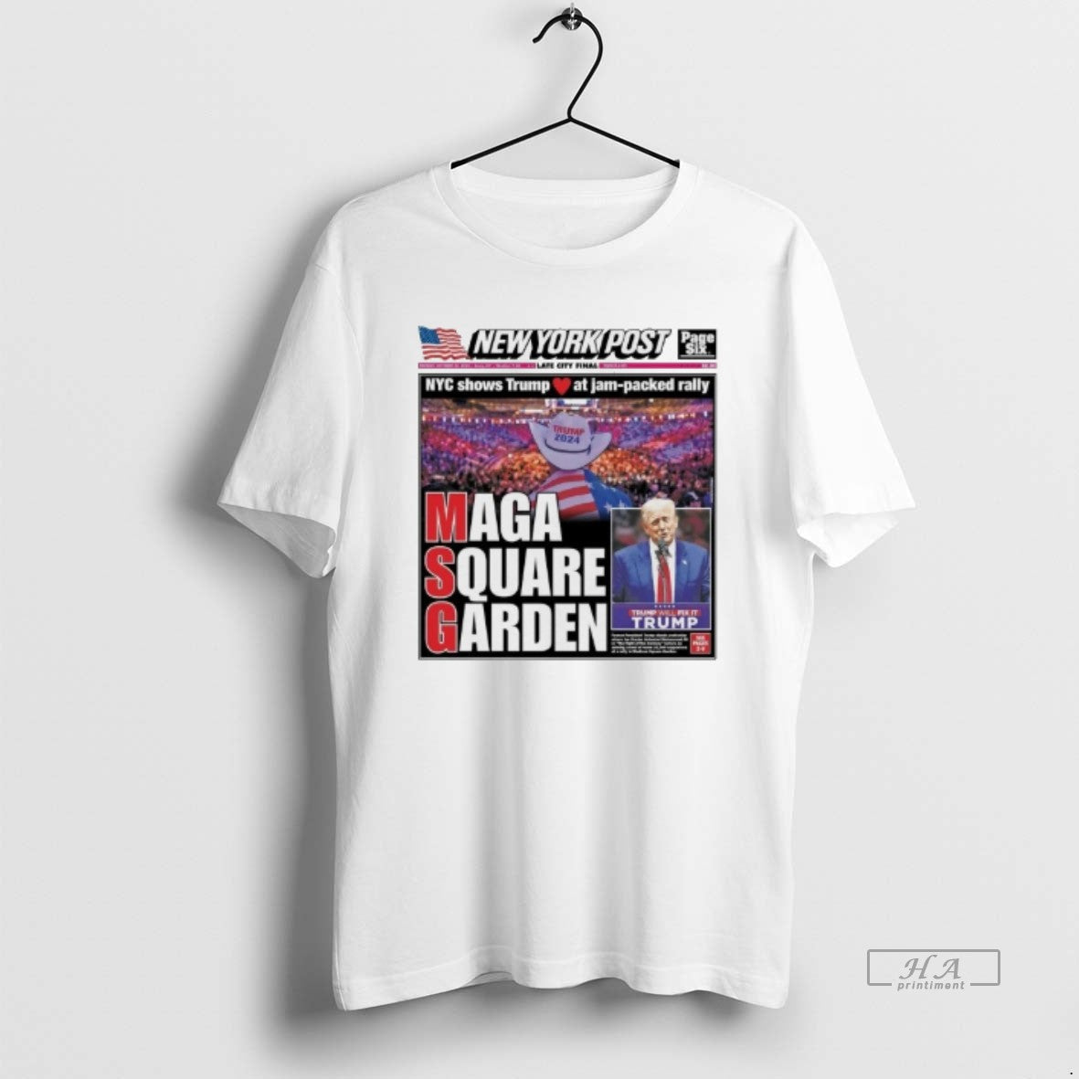 Nyc Shows Trump Jam Packed Rally Maga Square Garden T-Shirts, Hoodie, Sweatshirt - T-Shirt, Sweatshirt, Hoodie