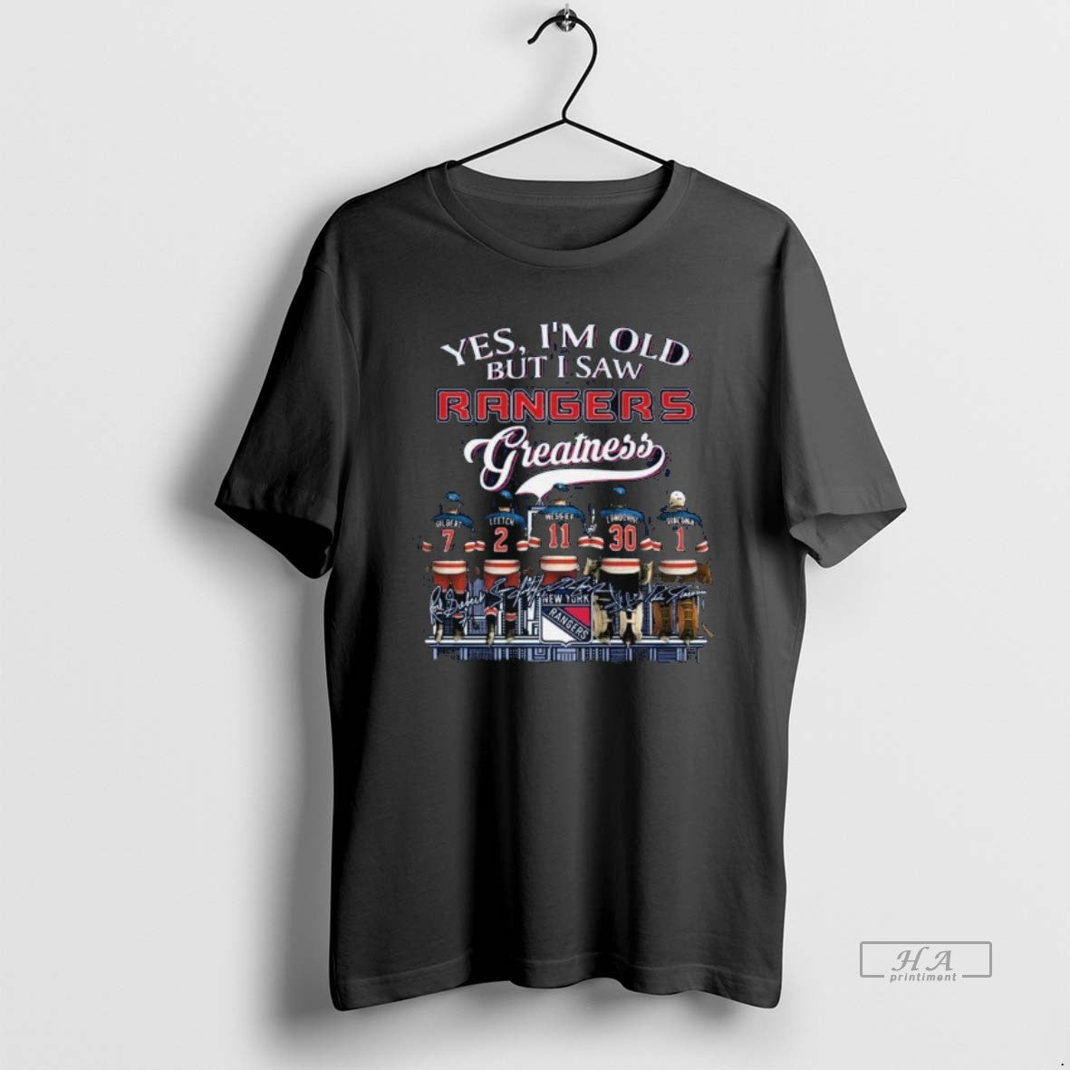 New York Rangers Yes Im Old But I Saw Rangers Greatness Squad 2025 Signatures T-Shirts, Hoodie, Sweatshirt - T-Shirt, Sweatshirt, Hoodie