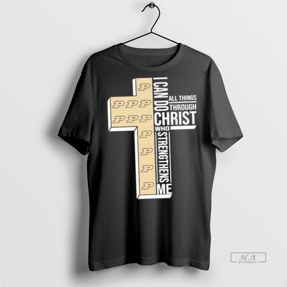 Official I Can Do All Things Through Christ Who Strengthens Me Purdue Boilermakers Football T-Shirts, Hoodie, Sweatshirt - T-Shirt, Sweatshirt, Hoodie