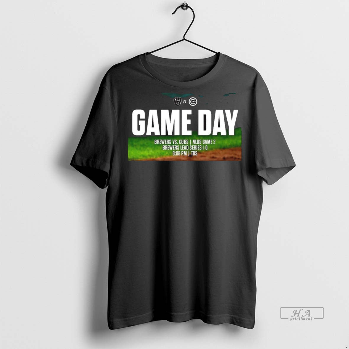 Official Milwaukee Brewers Vs Chicago Cubs Nlds Game 2 Brewers Lead T-Shirts, Hoodie, Sweatshirt - T-Shirt, Sweatshirt, Hoodie