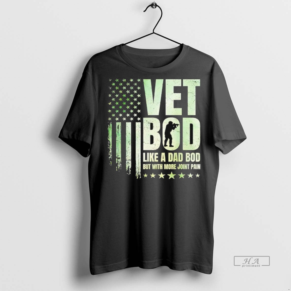Official Vet Bod Like Dad Bod But More Joint Pain Military Vet T-Shirts, Hoodie, Sweatshirt - T-Shirt, Sweatshirt, Hoodie