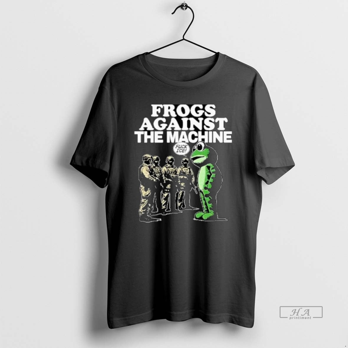 Portland Frogs Against Machine Fuck Ice T-Shirts, Hoodie, Sweatshirt - T-Shirt, Sweatshirt, Hoodie