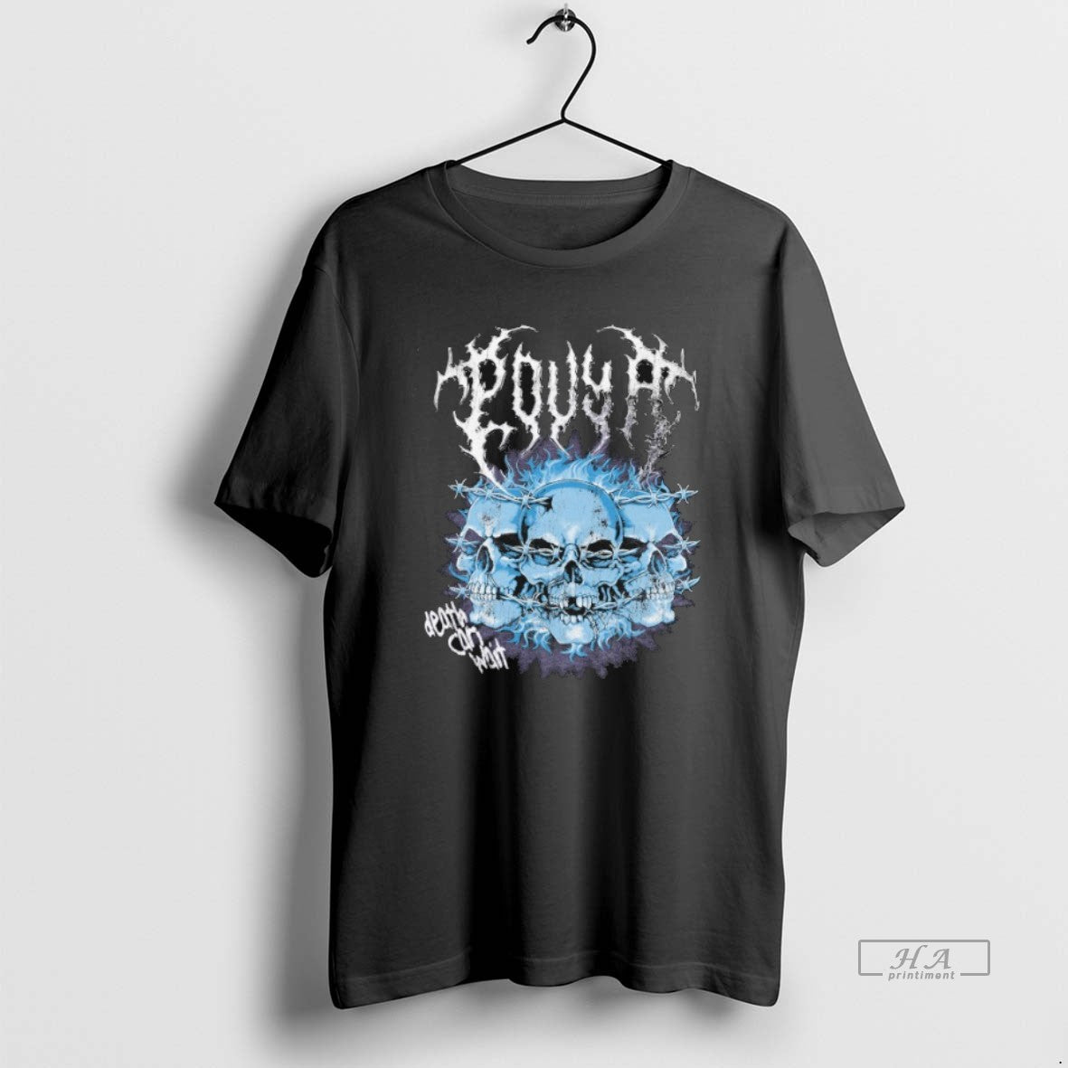 Pouya Death Can Wait Skulls T-Shirts, Hoodie, Sweatshirt - T-Shirt, Sweatshirt, Hoodie