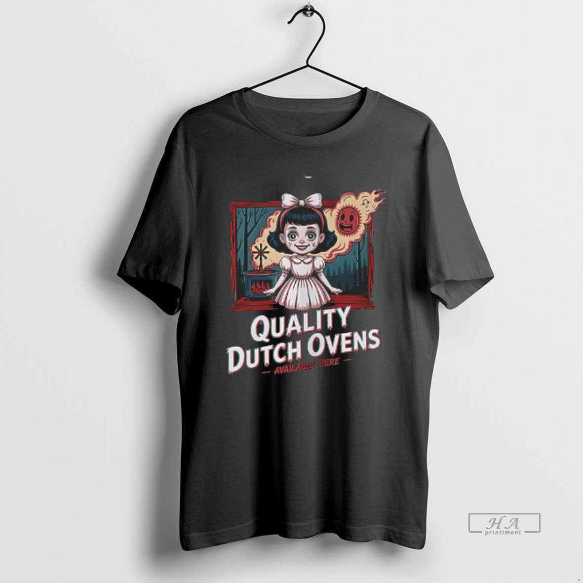 Quality Dutch Ovens Available Here Cartoon Girl Halloween T-Shirts, Hoodie, Sweatshirt - T-Shirt, Sweatshirt, Hoodie