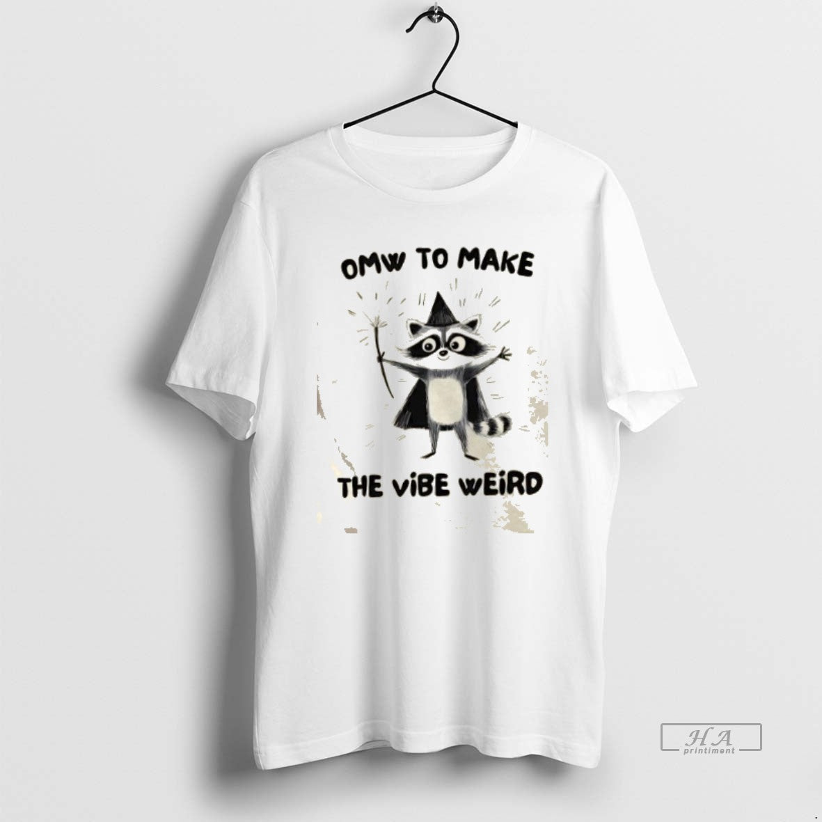 Raccoon Wizard Omw Make Weird T-Shirts, Hoodie, Sweatshirt - T-Shirt, Sweatshirt, Hoodie