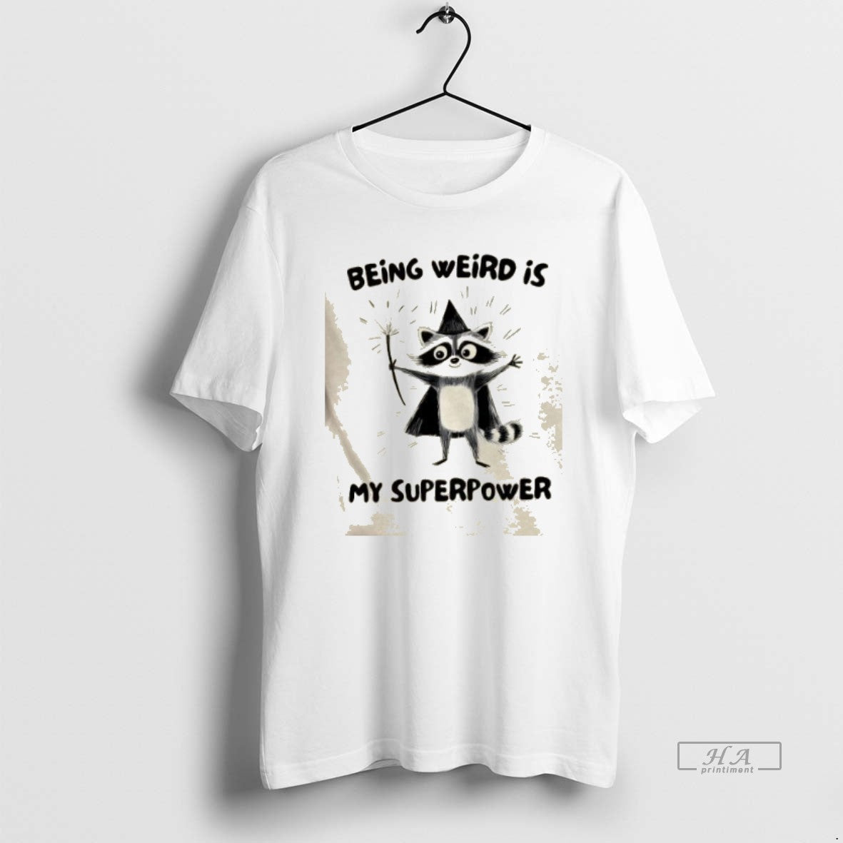 Raccoon Wizard Being Weird Is My Superpower T-Shirts, Hoodie, Sweatshirt - T-Shirt, Sweatshirt, Hoodie