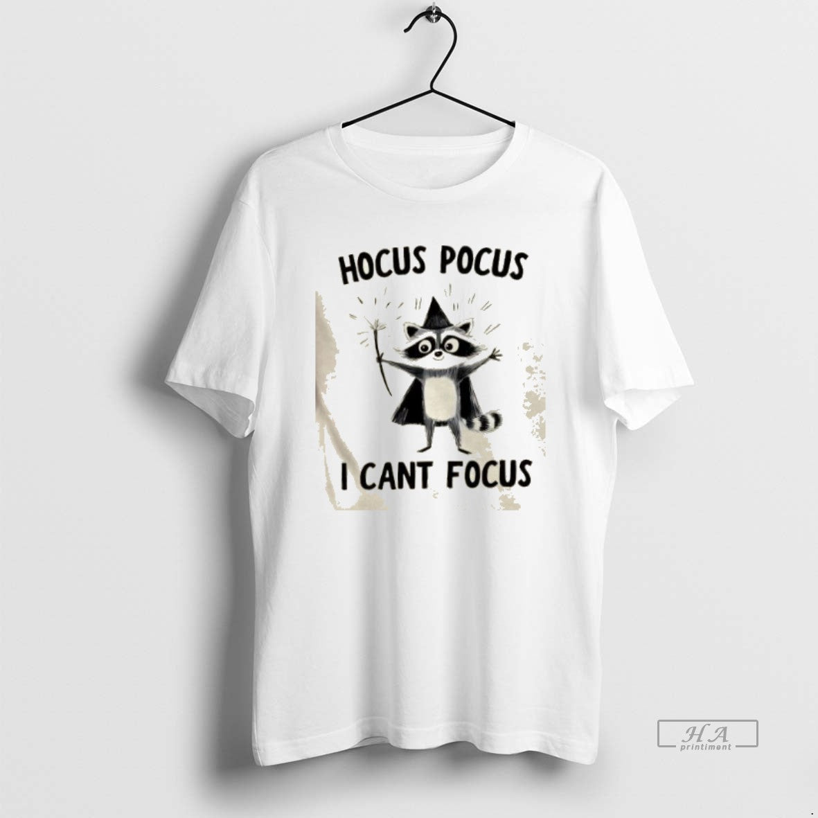 Raccoon Wizard Hocus Pocus I Cant Focus T-Shirts, Hoodie, Sweatshirt - T-Shirt, Sweatshirt, Hoodie