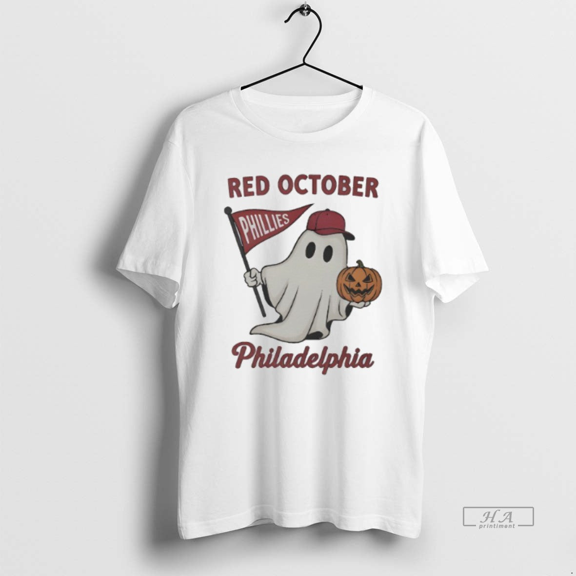 Red October Philadelphia Phillies Ghost Halloween T-Shirts, Hoodie, Sweatshirt - T-Shirt, Sweatshirt, Hoodie