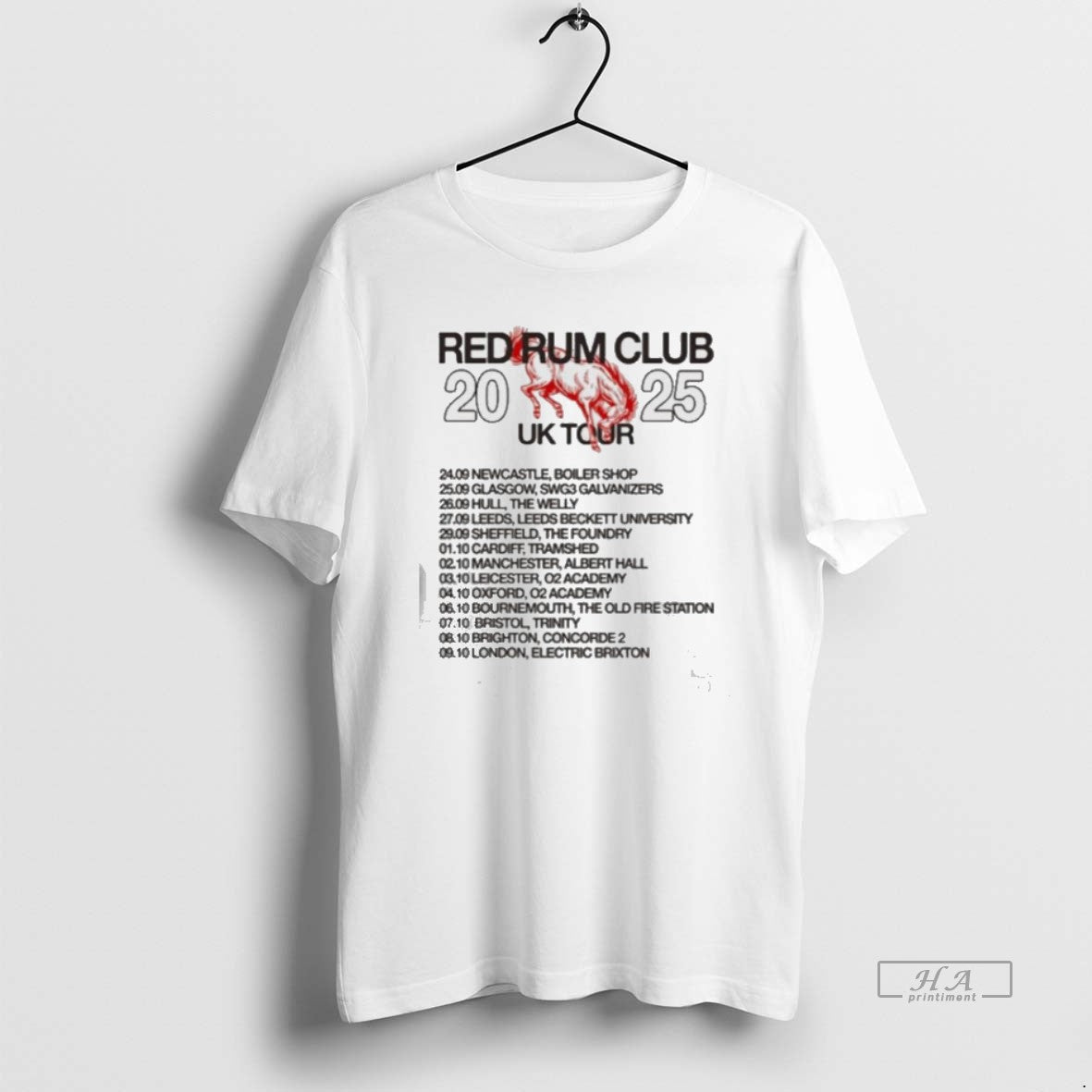Red Rum Club 2025 Tour Uk Buck T-Shirts, Hoodie, Sweatshirt - T-Shirt, Sweatshirt, Hoodie