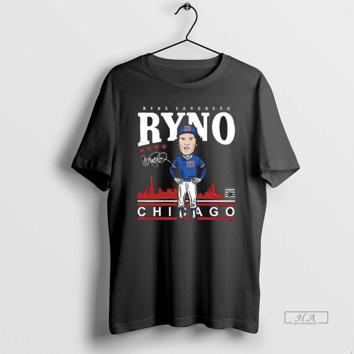Ryne Sandberg Ryno Chicago Cubs Cartoon T-Shirts, Hoodie, Sweatshirt - T-Shirt, Sweatshirt, Hoodie