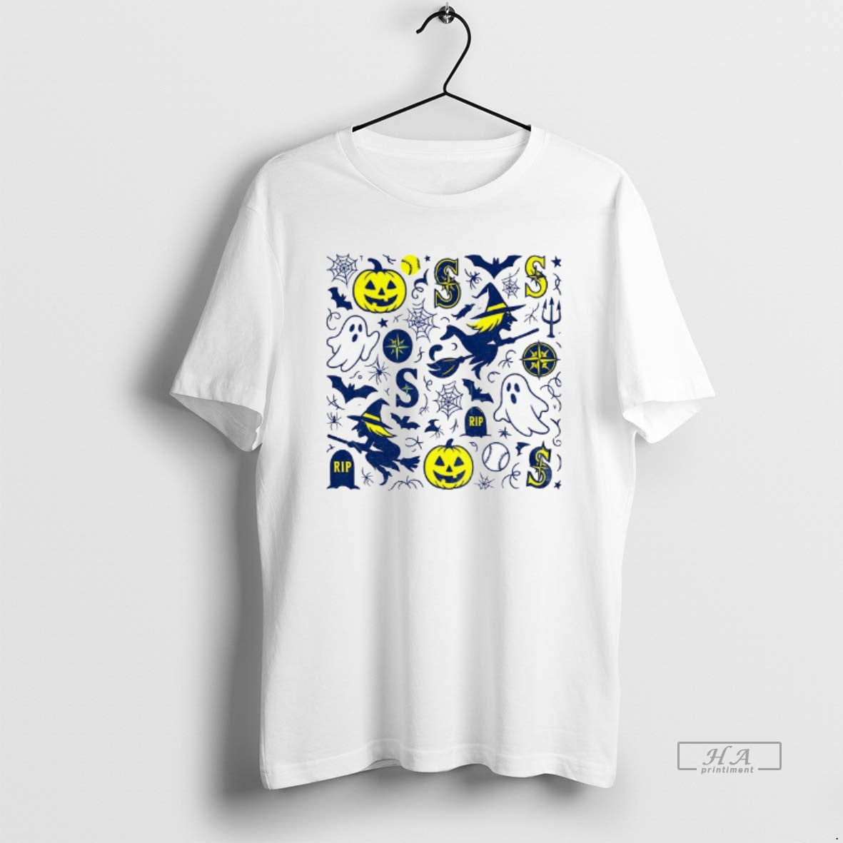 Seattle Mariners Inspired Modern Halloween T-Shirts, Hoodie, Sweatshirt - T-Shirt, Sweatshirt, Hoodie