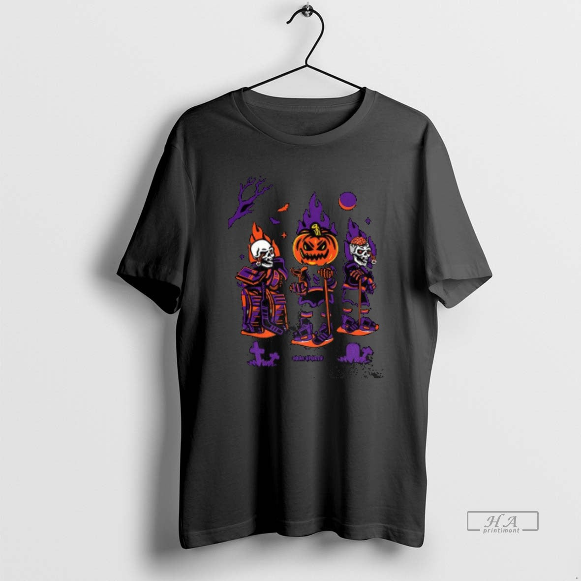 Sleepy Hollow Hockey Club Est 1820 Skeleton Pumpkin Head Zombie Halloween T-Shirts, Hoodie, Sweatshirt - T-Shirt, Sweatshirt, Hoodie