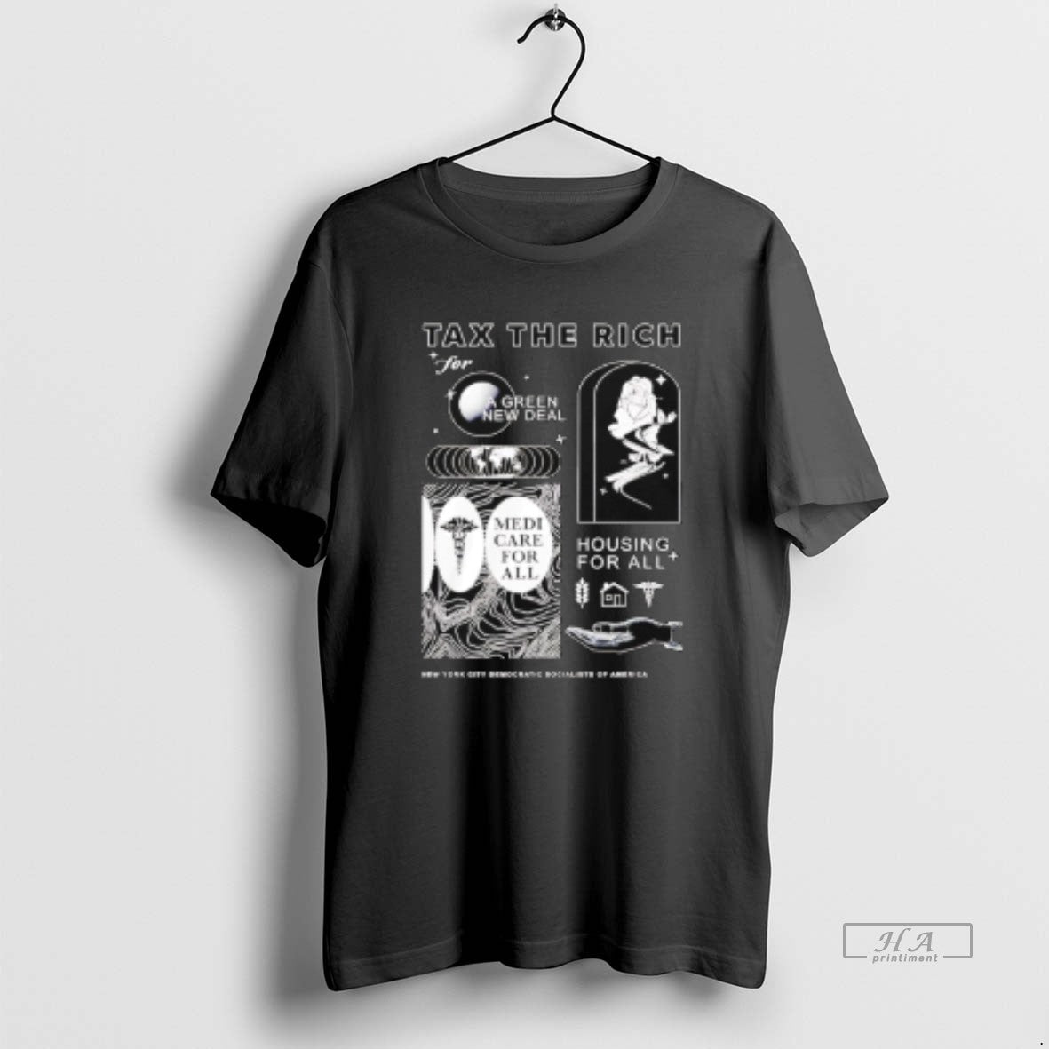 Tax Rich Green New Deal Housing All T-Shirts, Hoodie, Sweatshirt - T-Shirt, Sweatshirt, Hoodie