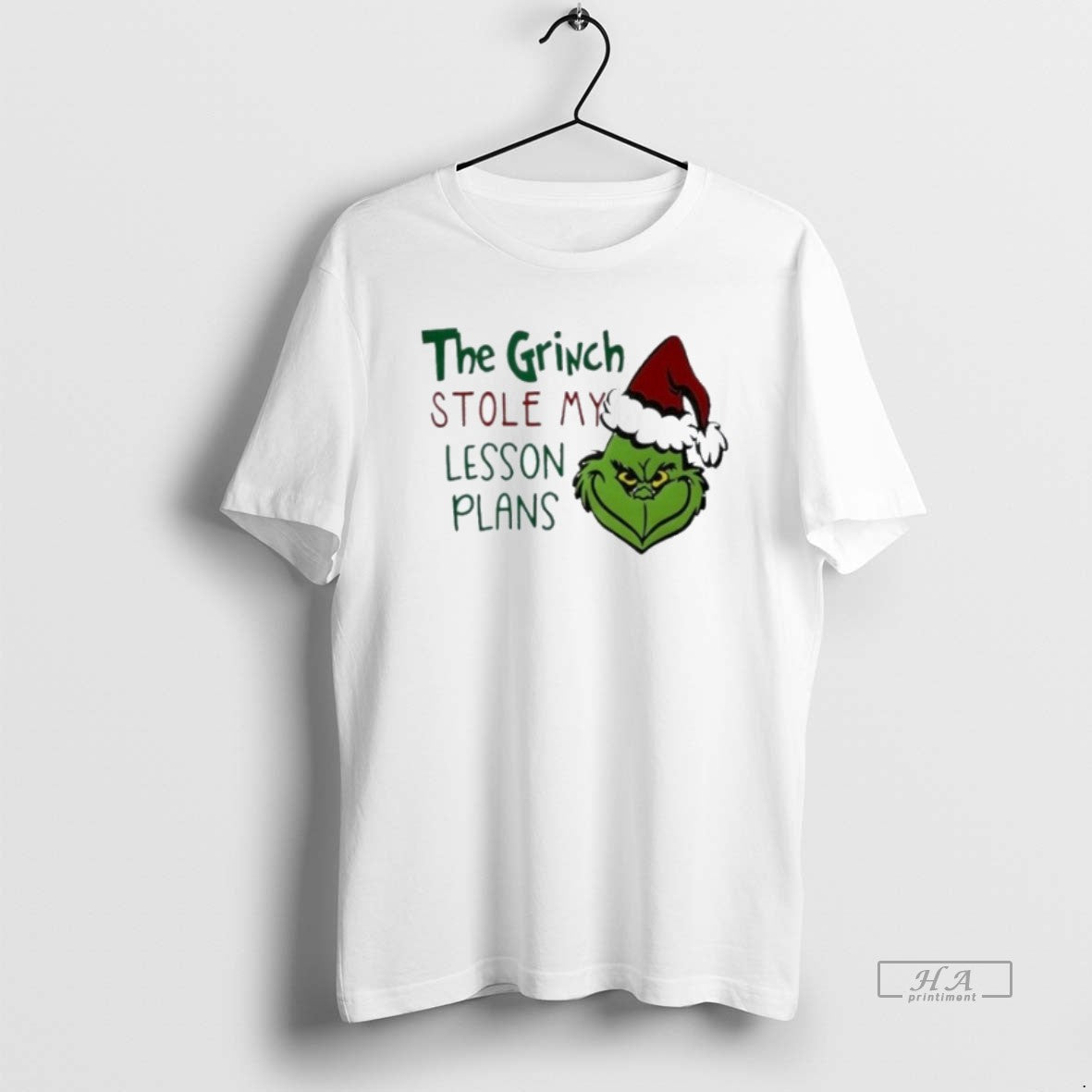 Grinch Stole My Lesson Plans T-Shirts, Hoodie, Sweatshirt - T-Shirt, Sweatshirt, Hoodie