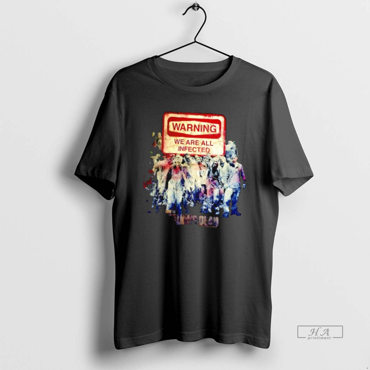 Walking Dead Warning We Are All Infected T-Shirts, Hoodie, Sweatshirt - T-Shirt, Sweatshirt, Hoodie