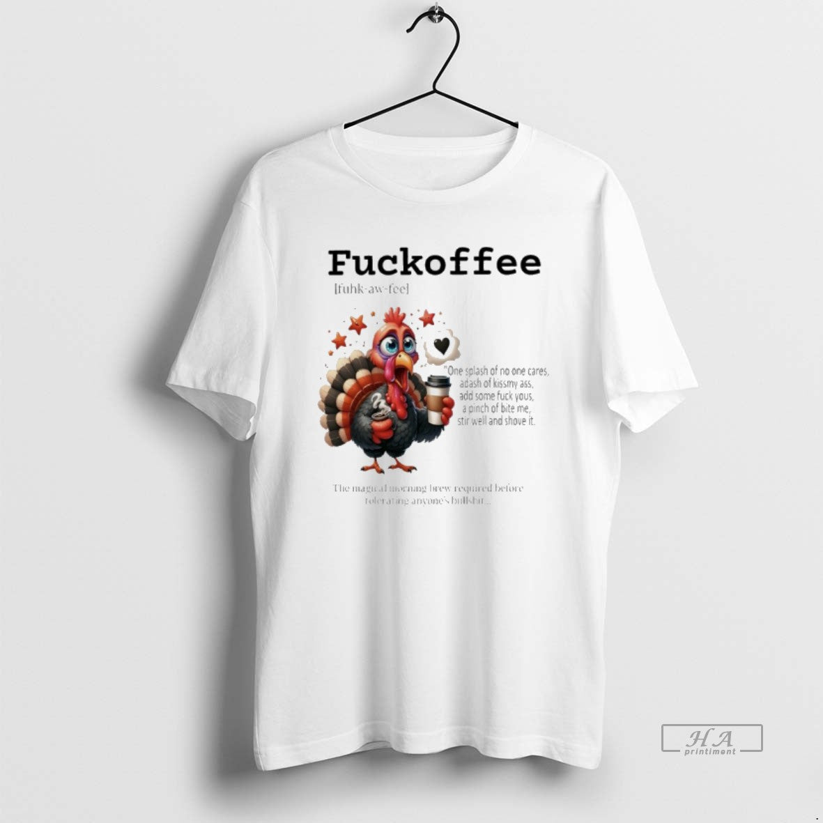 Turkey Fuckoffee Magical Morning Brew Required Before Tolerating Anyones Bullshit T-Shirts, Hoodie, Sweatshirt - T-Shirt, Sweatshirt, Hoodie