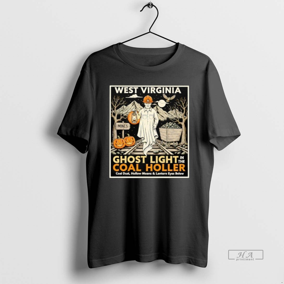 West Virginia Ghost Light Coal Holler Halloween T-Shirts, Hoodie, Sweatshirt - T-Shirt, Sweatshirt, Hoodie